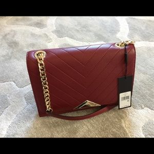 Karl Lagerfeld quilted leather handbag